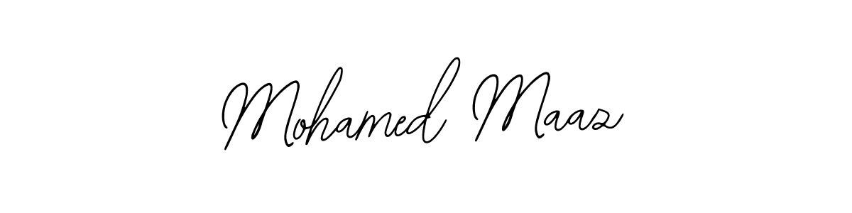 How to Draw Mohamed Maaz signature style? Bearetta-2O07w is a latest design signature styles for name Mohamed Maaz. Mohamed Maaz signature style 12 images and pictures png