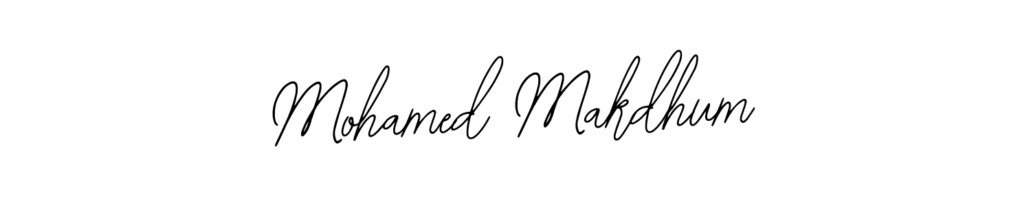 You should practise on your own different ways (Bearetta-2O07w) to write your name (Mohamed Makdhum) in signature. don't let someone else do it for you. Mohamed Makdhum signature style 12 images and pictures png