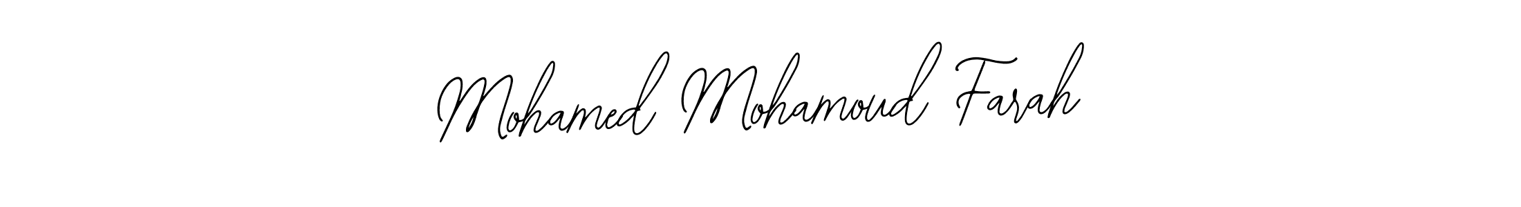 Mohamed Mohamoud Farah stylish signature style. Best Handwritten Sign (Bearetta-2O07w) for my name. Handwritten Signature Collection Ideas for my name Mohamed Mohamoud Farah. Mohamed Mohamoud Farah signature style 12 images and pictures png