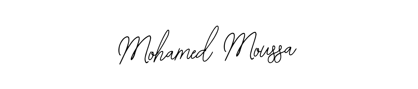 How to Draw Mohamed Moussa signature style? Bearetta-2O07w is a latest design signature styles for name Mohamed Moussa. Mohamed Moussa signature style 12 images and pictures png