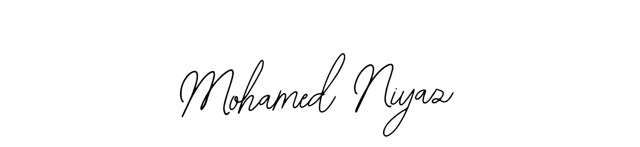 Make a beautiful signature design for name Mohamed Niyaz. With this signature (Bearetta-2O07w) style, you can create a handwritten signature for free. Mohamed Niyaz signature style 12 images and pictures png