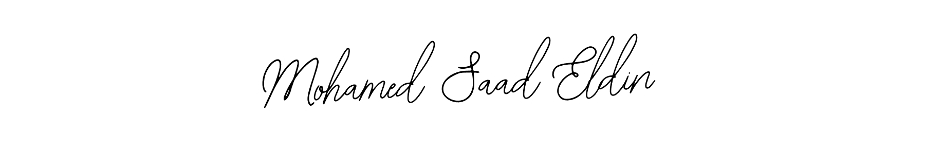 How to make Mohamed Saad Eldin signature? Bearetta-2O07w is a professional autograph style. Create handwritten signature for Mohamed Saad Eldin name. Mohamed Saad Eldin signature style 12 images and pictures png