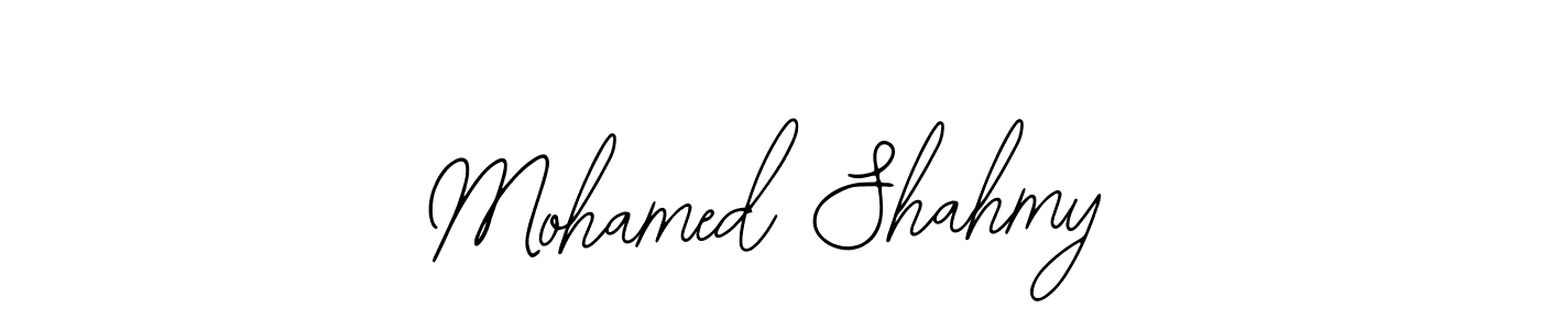 How to make Mohamed Shahmy name signature. Use Bearetta-2O07w style for creating short signs online. This is the latest handwritten sign. Mohamed Shahmy signature style 12 images and pictures png