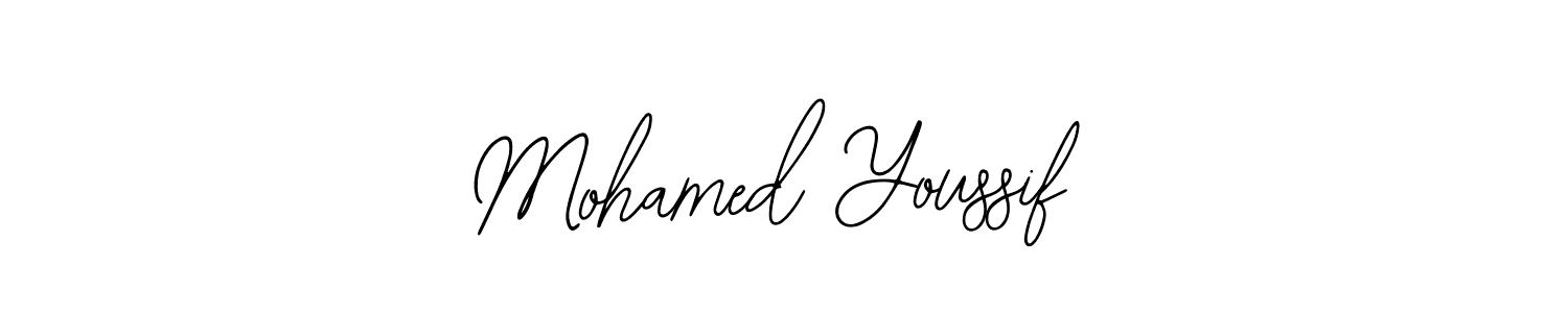 Design your own signature with our free online signature maker. With this signature software, you can create a handwritten (Bearetta-2O07w) signature for name Mohamed Youssif. Mohamed Youssif signature style 12 images and pictures png