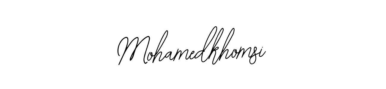 This is the best signature style for the Mohamedkhomsi name. Also you like these signature font (Bearetta-2O07w). Mix name signature. Mohamedkhomsi signature style 12 images and pictures png