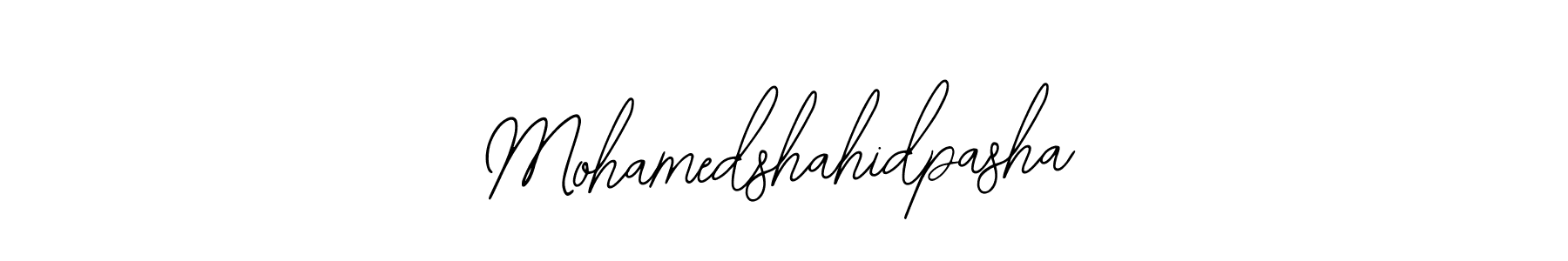 Also we have Mohamedshahidpasha name is the best signature style. Create professional handwritten signature collection using Bearetta-2O07w autograph style. Mohamedshahidpasha signature style 12 images and pictures png