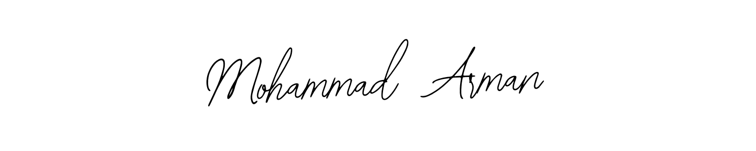 Create a beautiful signature design for name Mohammad  Arman. With this signature (Bearetta-2O07w) fonts, you can make a handwritten signature for free. Mohammad  Arman signature style 12 images and pictures png