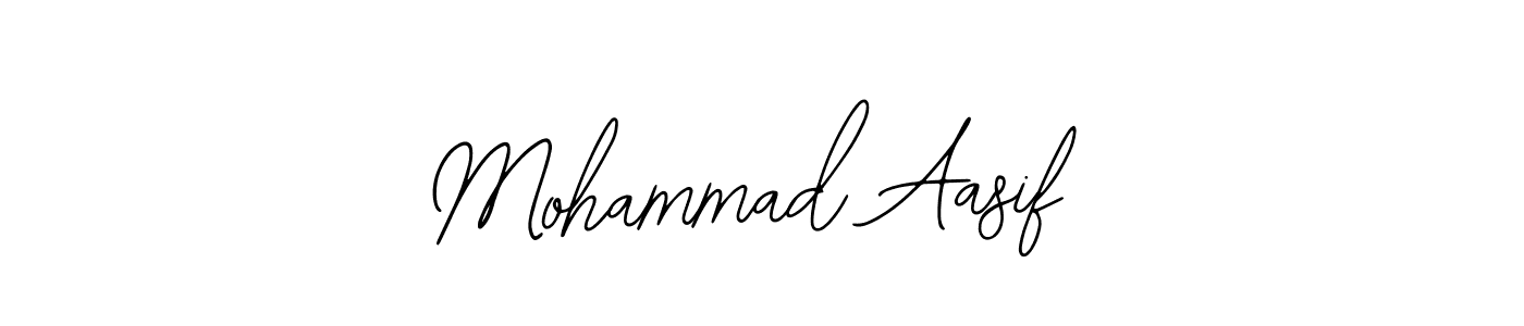 Design your own signature with our free online signature maker. With this signature software, you can create a handwritten (Bearetta-2O07w) signature for name Mohammad Aasif. Mohammad Aasif signature style 12 images and pictures png