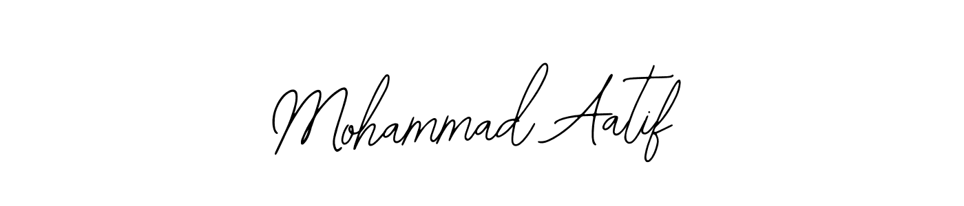 You can use this online signature creator to create a handwritten signature for the name Mohammad Aatif. This is the best online autograph maker. Mohammad Aatif signature style 12 images and pictures png