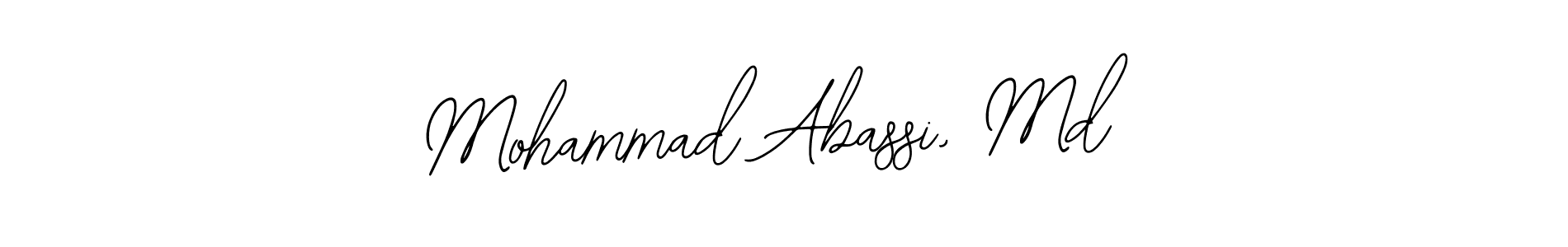 It looks lik you need a new signature style for name Mohammad Abassi, Md. Design unique handwritten (Bearetta-2O07w) signature with our free signature maker in just a few clicks. Mohammad Abassi, Md signature style 12 images and pictures png