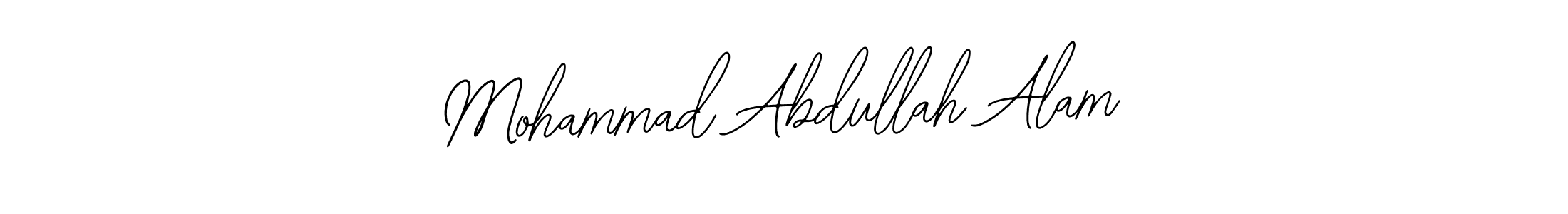 Create a beautiful signature design for name Mohammad Abdullah Alam. With this signature (Bearetta-2O07w) fonts, you can make a handwritten signature for free. Mohammad Abdullah Alam signature style 12 images and pictures png