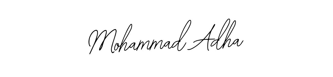 This is the best signature style for the Mohammad Adha name. Also you like these signature font (Bearetta-2O07w). Mix name signature. Mohammad Adha signature style 12 images and pictures png
