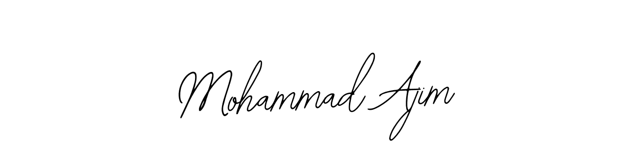 Also we have Mohammad Ajim name is the best signature style. Create professional handwritten signature collection using Bearetta-2O07w autograph style. Mohammad Ajim signature style 12 images and pictures png