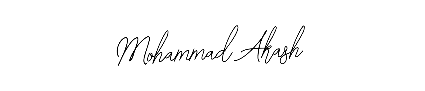 Create a beautiful signature design for name Mohammad Akash. With this signature (Bearetta-2O07w) fonts, you can make a handwritten signature for free. Mohammad Akash signature style 12 images and pictures png