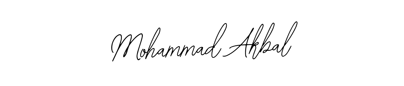 Use a signature maker to create a handwritten signature online. With this signature software, you can design (Bearetta-2O07w) your own signature for name Mohammad Akbal. Mohammad Akbal signature style 12 images and pictures png
