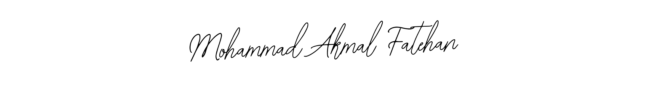 Mohammad Akmal Fatehan stylish signature style. Best Handwritten Sign (Bearetta-2O07w) for my name. Handwritten Signature Collection Ideas for my name Mohammad Akmal Fatehan. Mohammad Akmal Fatehan signature style 12 images and pictures png