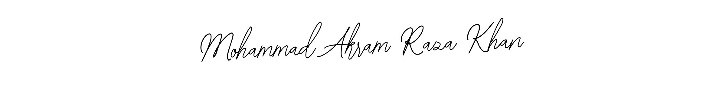 Bearetta-2O07w is a professional signature style that is perfect for those who want to add a touch of class to their signature. It is also a great choice for those who want to make their signature more unique. Get Mohammad Akram Raza Khan name to fancy signature for free. Mohammad Akram Raza Khan signature style 12 images and pictures png