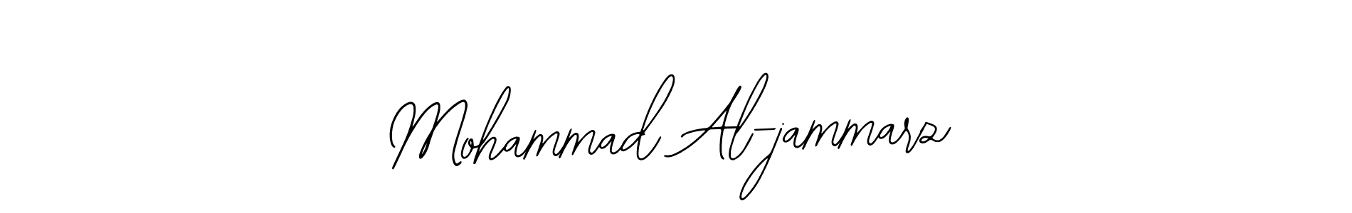 You should practise on your own different ways (Bearetta-2O07w) to write your name (Mohammad Al-jammarz) in signature. don't let someone else do it for you. Mohammad Al-jammarz signature style 12 images and pictures png