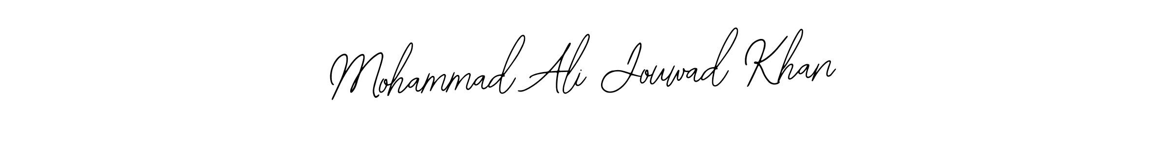 Bearetta-2O07w is a professional signature style that is perfect for those who want to add a touch of class to their signature. It is also a great choice for those who want to make their signature more unique. Get Mohammad Ali Jouwad Khan name to fancy signature for free. Mohammad Ali Jouwad Khan signature style 12 images and pictures png