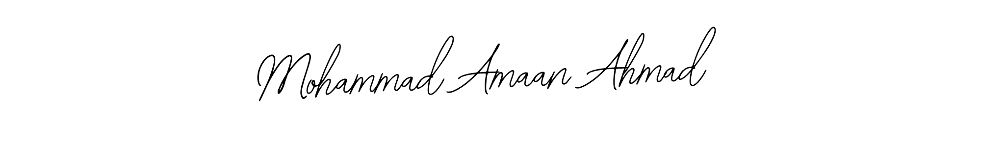 Also we have Mohammad Amaan Ahmad name is the best signature style. Create professional handwritten signature collection using Bearetta-2O07w autograph style. Mohammad Amaan Ahmad signature style 12 images and pictures png