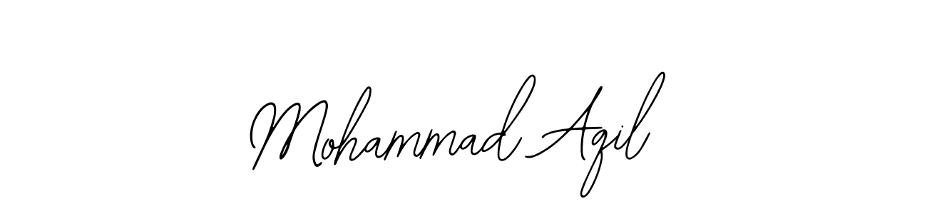 Mohammad Aqil stylish signature style. Best Handwritten Sign (Bearetta-2O07w) for my name. Handwritten Signature Collection Ideas for my name Mohammad Aqil. Mohammad Aqil signature style 12 images and pictures png