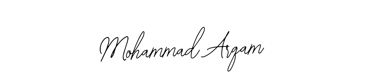 It looks lik you need a new signature style for name Mohammad Arqam. Design unique handwritten (Bearetta-2O07w) signature with our free signature maker in just a few clicks. Mohammad Arqam signature style 12 images and pictures png