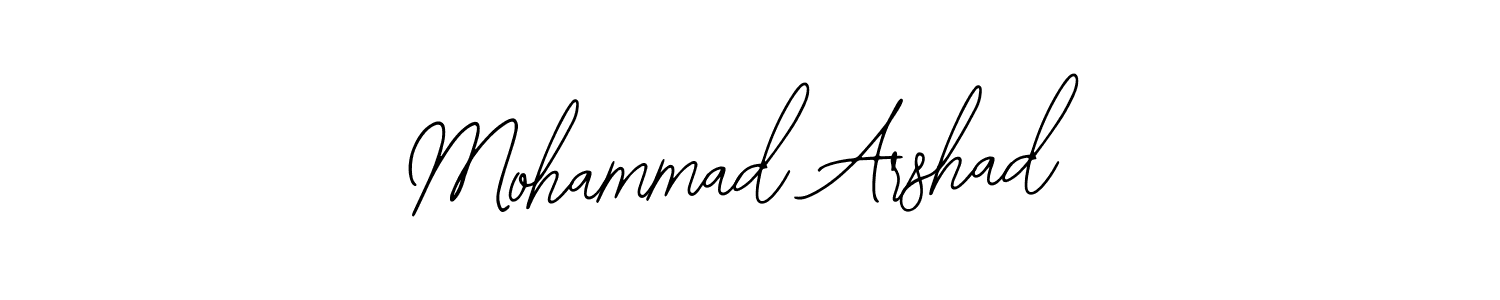 You should practise on your own different ways (Bearetta-2O07w) to write your name (Mohammad Arshad) in signature. don't let someone else do it for you. Mohammad Arshad signature style 12 images and pictures png