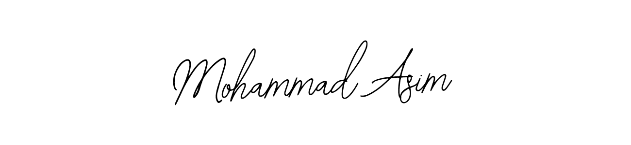 Design your own signature with our free online signature maker. With this signature software, you can create a handwritten (Bearetta-2O07w) signature for name Mohammad Asim. Mohammad Asim signature style 12 images and pictures png