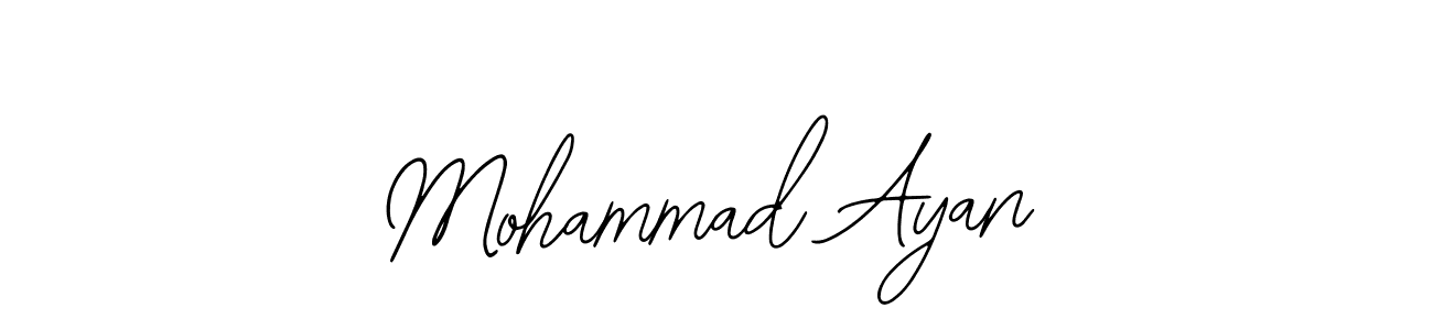 Mohammad Ayan stylish signature style. Best Handwritten Sign (Bearetta-2O07w) for my name. Handwritten Signature Collection Ideas for my name Mohammad Ayan. Mohammad Ayan signature style 12 images and pictures png