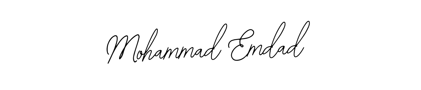 Make a short Mohammad Emdad signature style. Manage your documents anywhere anytime using Bearetta-2O07w. Create and add eSignatures, submit forms, share and send files easily. Mohammad Emdad signature style 12 images and pictures png