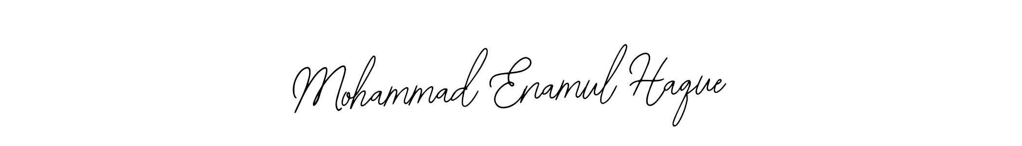 Bearetta-2O07w is a professional signature style that is perfect for those who want to add a touch of class to their signature. It is also a great choice for those who want to make their signature more unique. Get Mohammad Enamul Haque name to fancy signature for free. Mohammad Enamul Haque signature style 12 images and pictures png