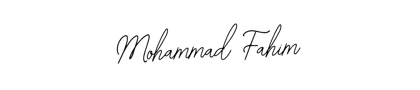 Mohammad Fahim stylish signature style. Best Handwritten Sign (Bearetta-2O07w) for my name. Handwritten Signature Collection Ideas for my name Mohammad Fahim. Mohammad Fahim signature style 12 images and pictures png