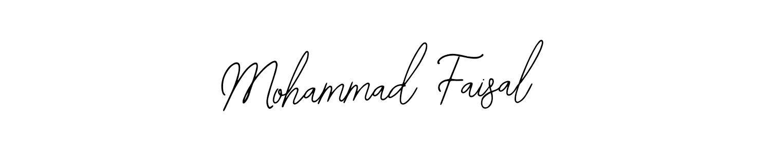 Also we have Mohammad Faisal name is the best signature style. Create professional handwritten signature collection using Bearetta-2O07w autograph style. Mohammad Faisal signature style 12 images and pictures png