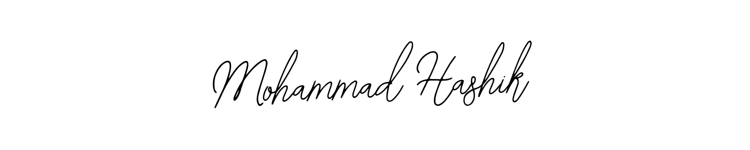 Use a signature maker to create a handwritten signature online. With this signature software, you can design (Bearetta-2O07w) your own signature for name Mohammad Hashik. Mohammad Hashik signature style 12 images and pictures png