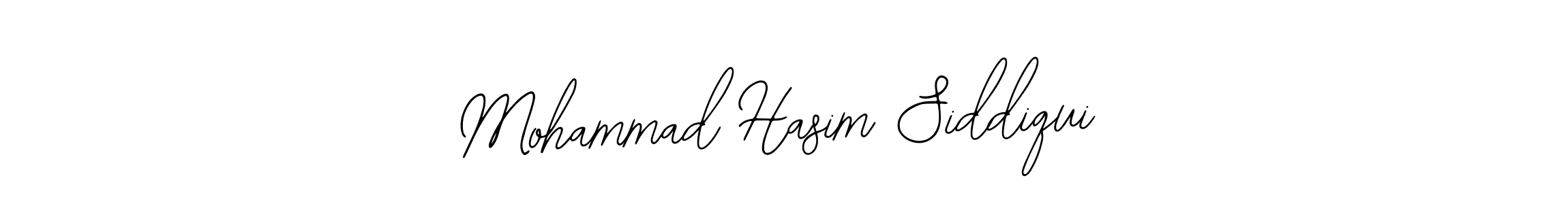 How to make Mohammad Hasim Siddiqui name signature. Use Bearetta-2O07w style for creating short signs online. This is the latest handwritten sign. Mohammad Hasim Siddiqui signature style 12 images and pictures png