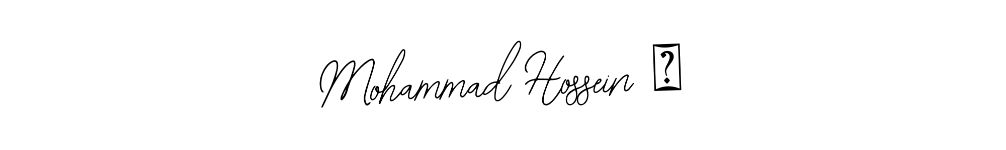 You can use this online signature creator to create a handwritten signature for the name Mohammad Hossein ❤. This is the best online autograph maker. Mohammad Hossein ❤ signature style 12 images and pictures png