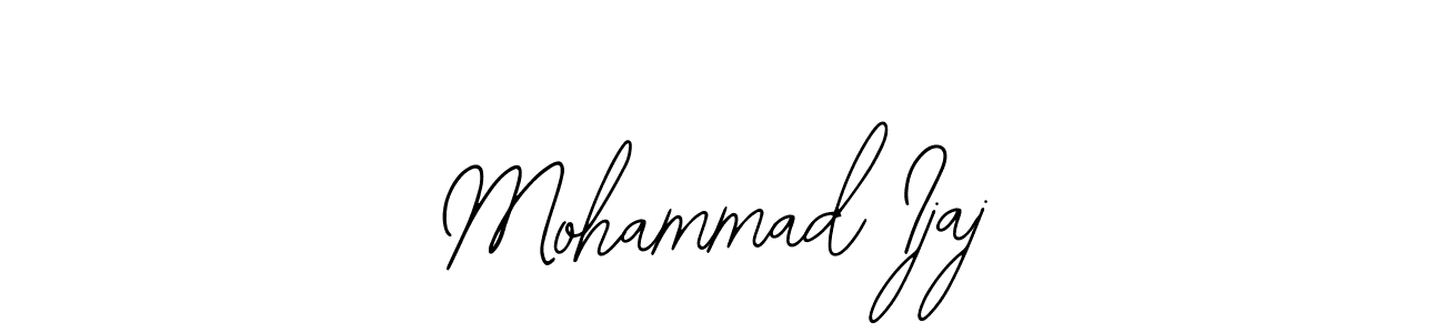 Similarly Bearetta-2O07w is the best handwritten signature design. Signature creator online .You can use it as an online autograph creator for name Mohammad Ijaj. Mohammad Ijaj signature style 12 images and pictures png