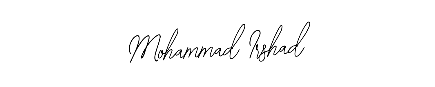 How to make Mohammad Irshad name signature. Use Bearetta-2O07w style for creating short signs online. This is the latest handwritten sign. Mohammad Irshad signature style 12 images and pictures png