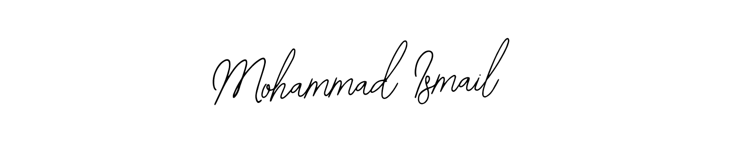 Use a signature maker to create a handwritten signature online. With this signature software, you can design (Bearetta-2O07w) your own signature for name Mohammad Ismail. Mohammad Ismail signature style 12 images and pictures png