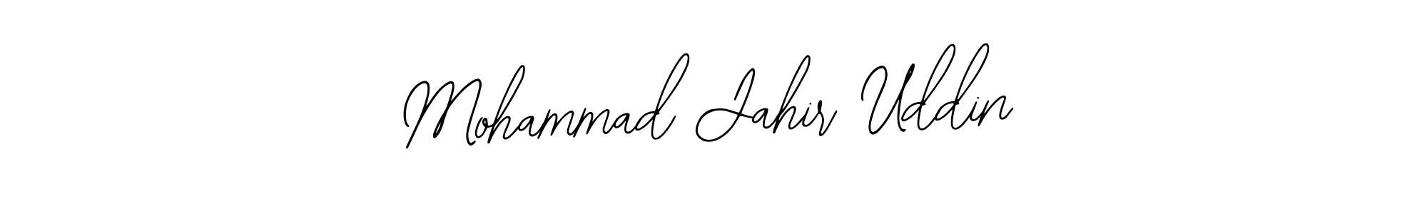 Make a beautiful signature design for name Mohammad Jahir Uddin. Use this online signature maker to create a handwritten signature for free. Mohammad Jahir Uddin signature style 12 images and pictures png