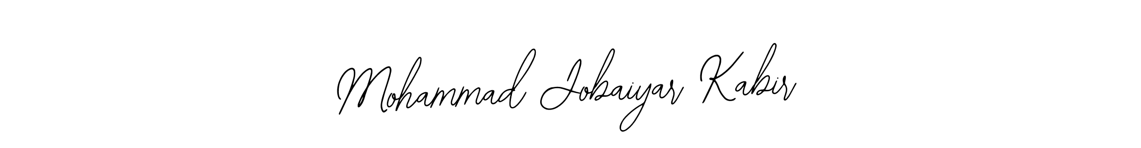Use a signature maker to create a handwritten signature online. With this signature software, you can design (Bearetta-2O07w) your own signature for name Mohammad Jobaiyar Kabir. Mohammad Jobaiyar Kabir signature style 12 images and pictures png