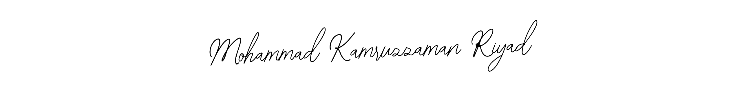 The best way (Bearetta-2O07w) to make a short signature is to pick only two or three words in your name. The name Mohammad Kamruzzaman Riyad include a total of six letters. For converting this name. Mohammad Kamruzzaman Riyad signature style 12 images and pictures png