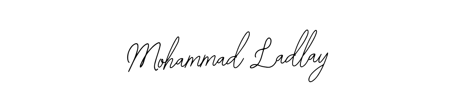 Use a signature maker to create a handwritten signature online. With this signature software, you can design (Bearetta-2O07w) your own signature for name Mohammad Ladlay. Mohammad Ladlay signature style 12 images and pictures png