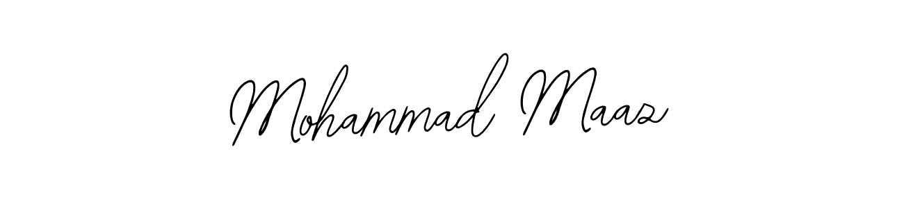 Create a beautiful signature design for name Mohammad Maaz. With this signature (Bearetta-2O07w) fonts, you can make a handwritten signature for free. Mohammad Maaz signature style 12 images and pictures png