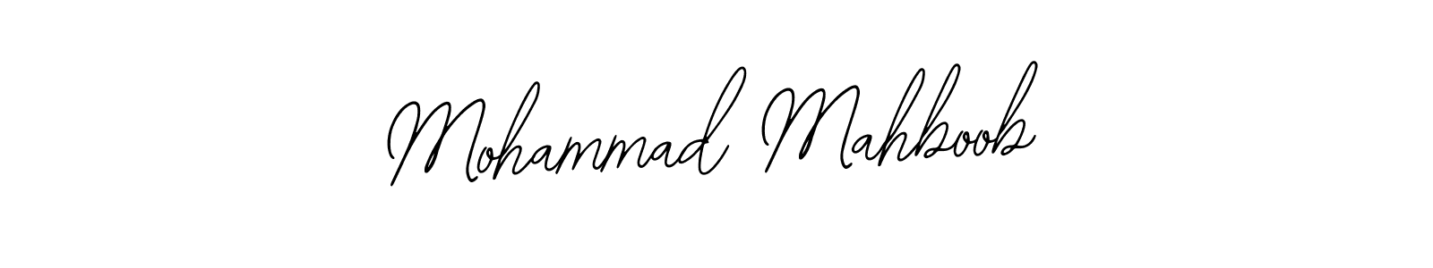 The best way (Bearetta-2O07w) to make a short signature is to pick only two or three words in your name. The name Mohammad Mahboob include a total of six letters. For converting this name. Mohammad Mahboob signature style 12 images and pictures png