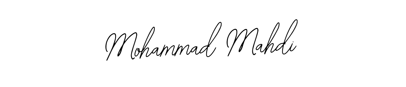 Bearetta-2O07w is a professional signature style that is perfect for those who want to add a touch of class to their signature. It is also a great choice for those who want to make their signature more unique. Get Mohammad Mahdi name to fancy signature for free. Mohammad Mahdi signature style 12 images and pictures png