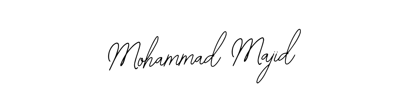 Use a signature maker to create a handwritten signature online. With this signature software, you can design (Bearetta-2O07w) your own signature for name Mohammad Majid. Mohammad Majid signature style 12 images and pictures png