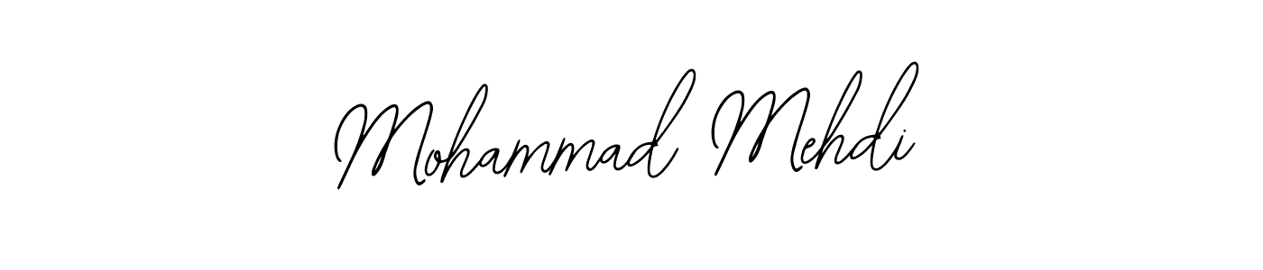 Also we have Mohammad Mehdi name is the best signature style. Create professional handwritten signature collection using Bearetta-2O07w autograph style. Mohammad Mehdi signature style 12 images and pictures png