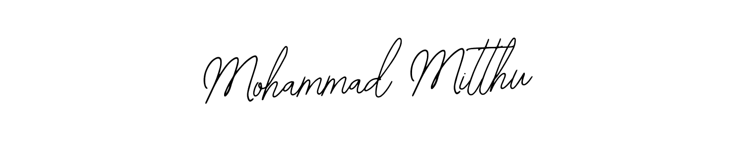 Mohammad Mitthu stylish signature style. Best Handwritten Sign (Bearetta-2O07w) for my name. Handwritten Signature Collection Ideas for my name Mohammad Mitthu. Mohammad Mitthu signature style 12 images and pictures png