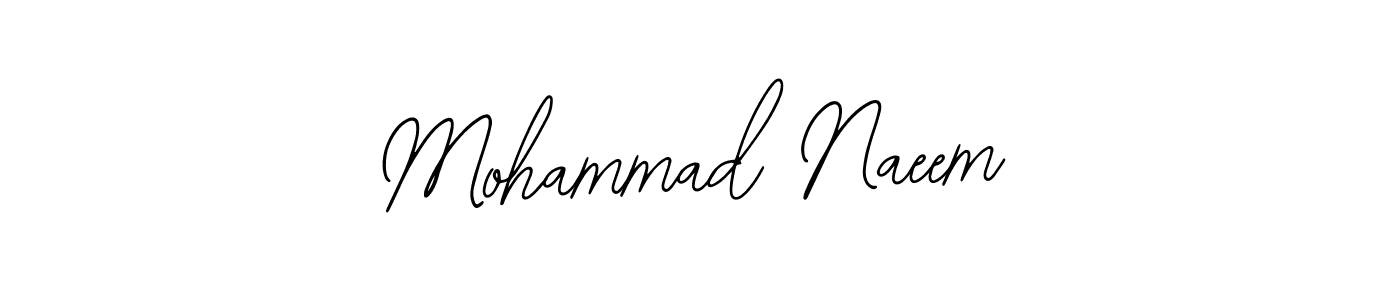 Make a short Mohammad Naeem signature style. Manage your documents anywhere anytime using Bearetta-2O07w. Create and add eSignatures, submit forms, share and send files easily. Mohammad Naeem signature style 12 images and pictures png